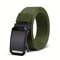 Automatic Buckle Canvas Tactical Belt For Men Durable Adjustable Workwear And Outdoor Use 4