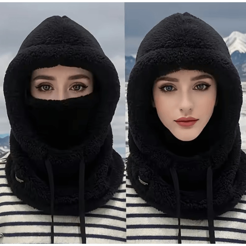 Thermal Fleece Balaclava Ski Mask Windproof Adjustable Winter Face Neck Cover 3
