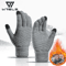 Thermal Knit Touchscreen Gloves Warm Stretch Winter FullFinger Gloves For Driving Outdoor Use 0