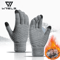 Thermal Knit Touchscreen Gloves Warm Stretch Winter FullFinger Gloves For Driving Outdoor Use 0