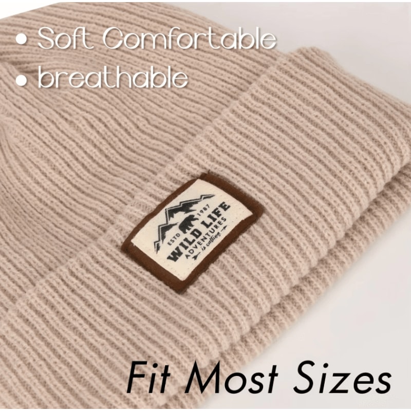 Windproof Thermal Fleece Outdoor Hat Adjustable Unisex Winter Cap For Hiking Fishing Cycling 1