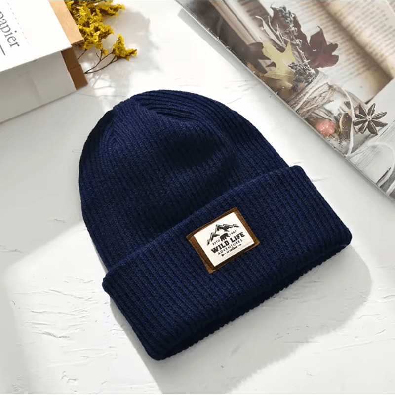 Windproof Thermal Fleece Outdoor Hat Adjustable Unisex Winter Cap For Hiking Fishing Cycling 2