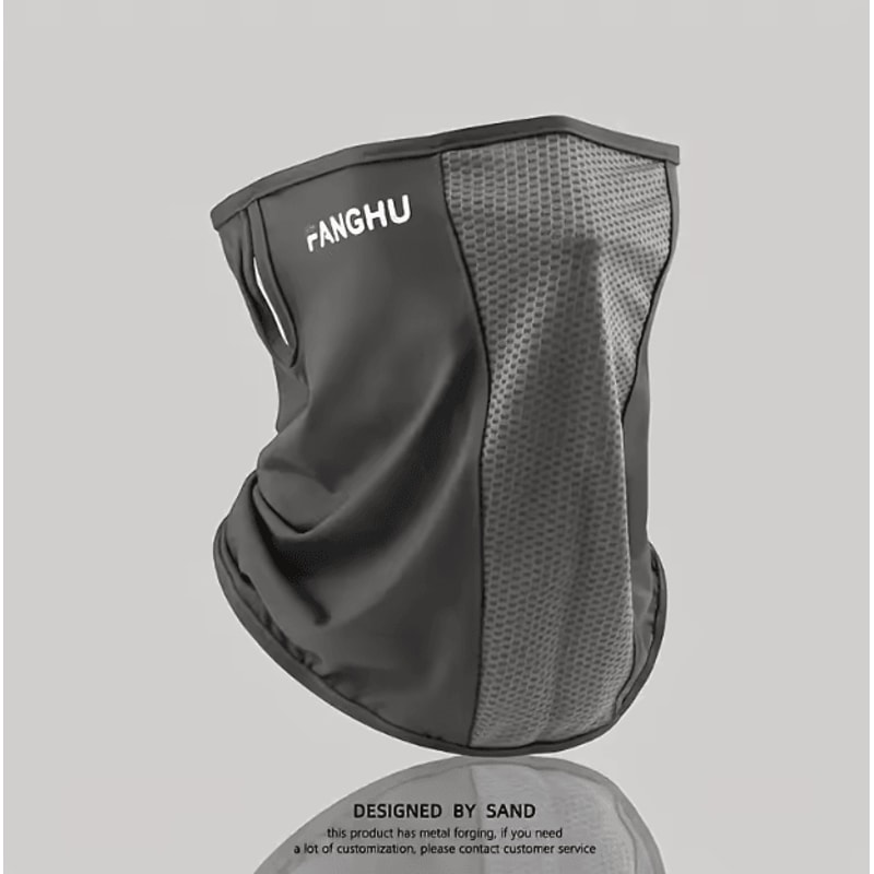 Cooling Ice Silk Cycling Face Mask Breathable UV Neck Gaiter Bandana For Outdoor Sports 6