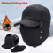 Thermal Faux Fur Winter Baseball Hat Windproof Soft Extreme Cold Outdoor Cap For Men Women 0