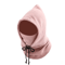 Windproof Knit Balaclava Hood With Drawstring Thermal Winter Face Neck Cover 4