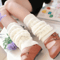 Thermal Knit Leg Warmers For Women Soft Stretch KneeHigh Winter Boot Socks 1