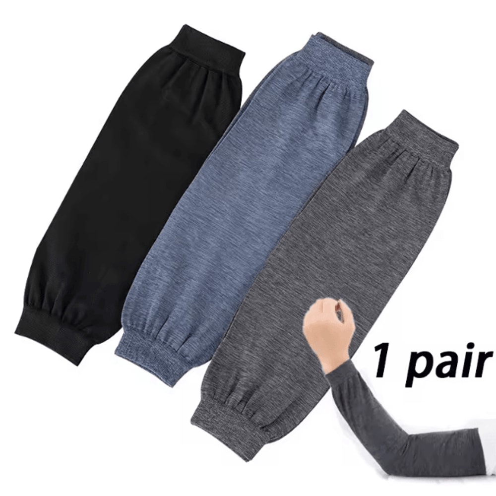 Cooling UV Protection Arm Sleeves Breathable Ice Silk Sports Compression Sleeves For Outdoor Use 0