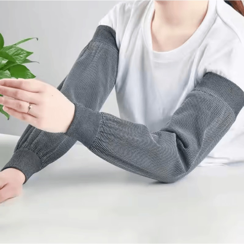 Cooling UV Protection Arm Sleeves Breathable Ice Silk Sports Compression Sleeves For Outdoor Use 2