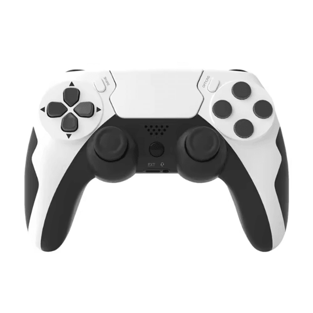 GAMINJA Wireless Bluetooth Controller Gamepad Dual Vibration 6Axis For PS4 PS3 PC 4