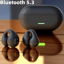 t75 bone conduction wireless headphones bluetooth 5.3 waterproof open-ear sports earbuds