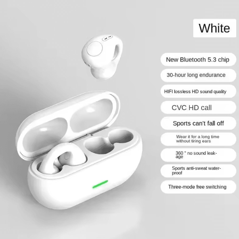 T75 Bone Conduction Wireless Headphones Bluetooth 53 Waterproof OpenEar Sports Earbuds 3