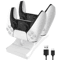 GAMINJA Dual PS5 Controller Charging Stand Fast Charge Dock With AC Adapter 0