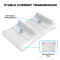 GAMINJA Dual PS5 Controller Charging Stand Fast Charge Dock With AC Adapter 2
