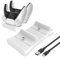 GAMINJA Dual PS5 Controller Charging Stand Fast Charge Dock With AC Adapter 4