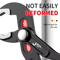 QuickRelease Water Pump Pliers Adjustable Pipe Wrench MultiFunction Plumbing Tool 2