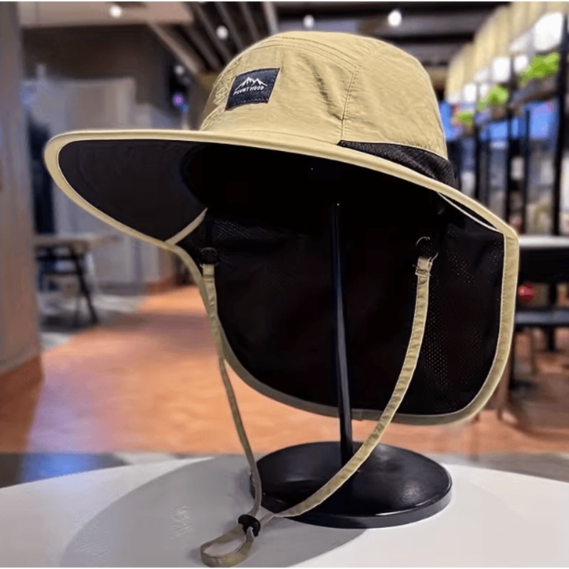 Durable Outdoor Sun Hat Lightweight Breathable Hiking Cap For Camping Golf Travel 0