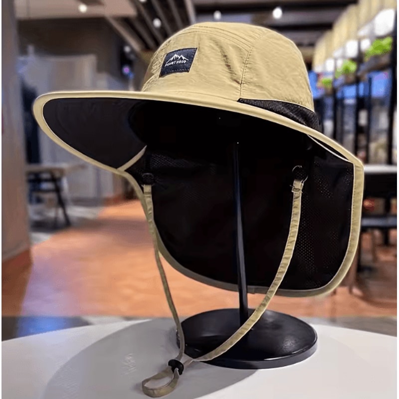Durable Outdoor Sun Hat Lightweight Breathable Hiking Cap For Camping Golf Travel 4