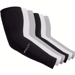 3 pair cooling uv protection arm sleeves breathable compression sun sleeves for sports and outdoor use