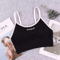 Cotton Sports Bra Crop Top Soft Stretch Comfortable Tube Bra For Women 3