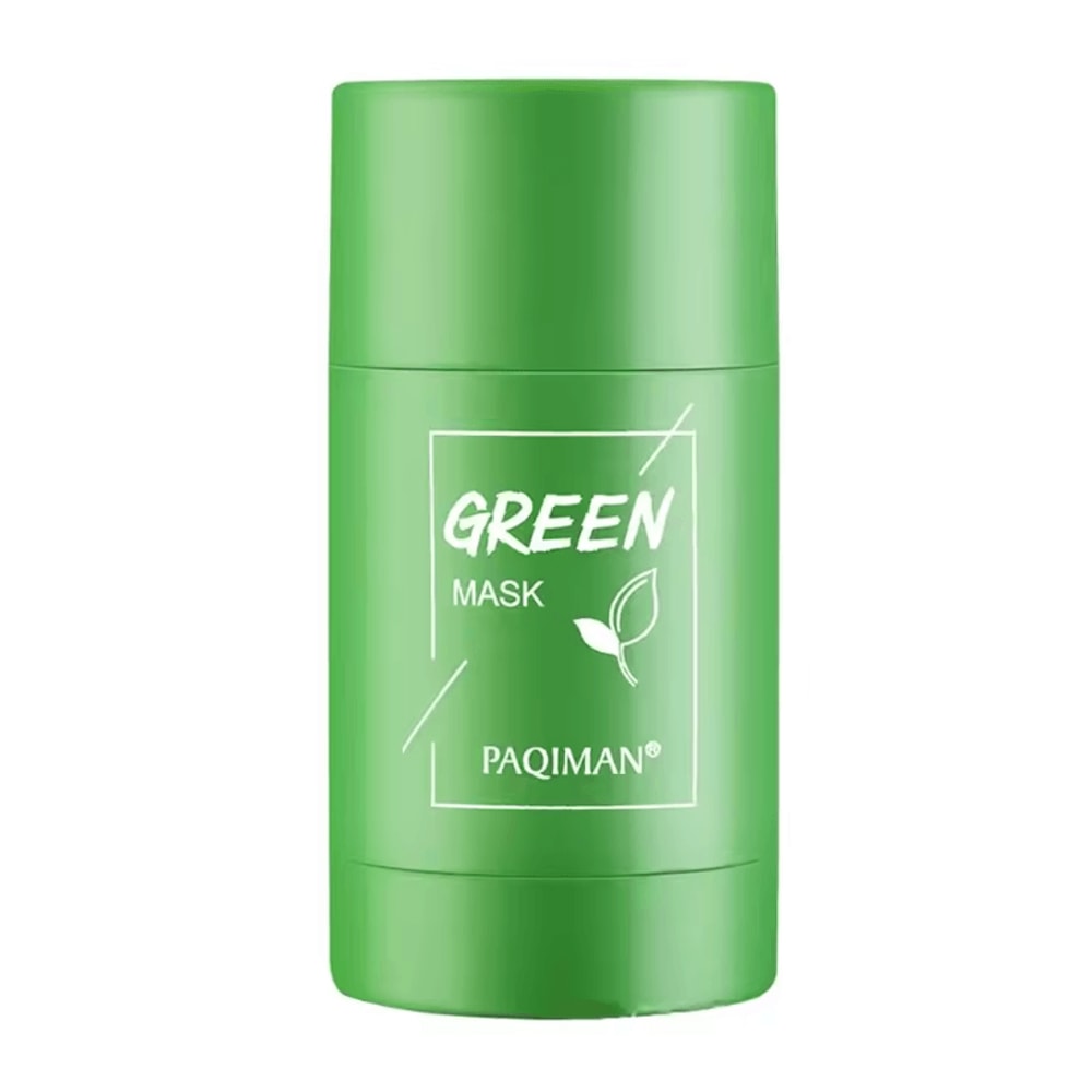 Green Tea Cleansing Face Mask Deep Moisturizing Pore Minimizing Anti Acne Skincare Stick 4