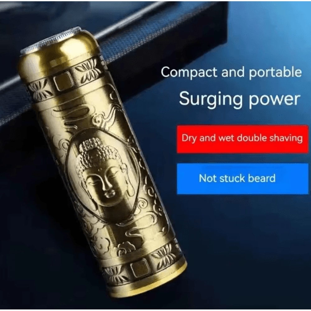 Mini Electric Razor Waterproof Portable USB Rechargeable Pocket Shaver For Men 2