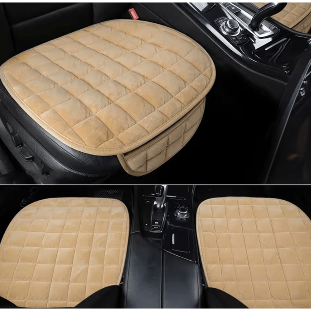 Universal Winter Car Seat Cushion Cover Anti Slip Breathable Seat Protector Pad For Front Seat 0
