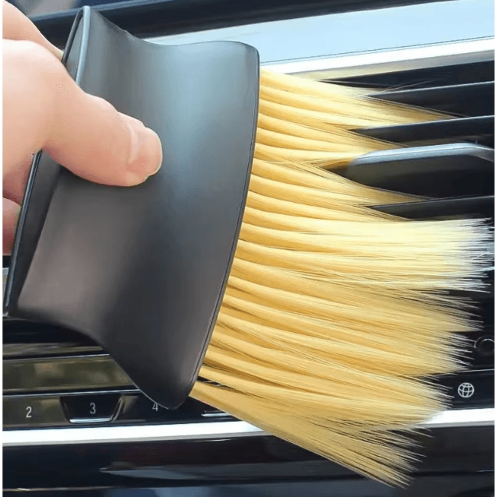 Car Interior Cleaning Brush Soft Bristle Detailing Tool For Dashboard Air Vent And Crevice Cleaning 0