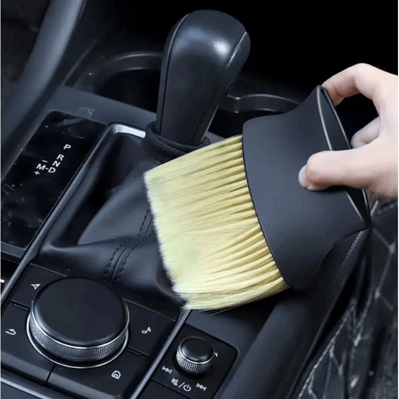 Car Interior Cleaning Brush Soft Bristle Detailing Tool For Dashboard Air Vent And Crevice Cleaning 2