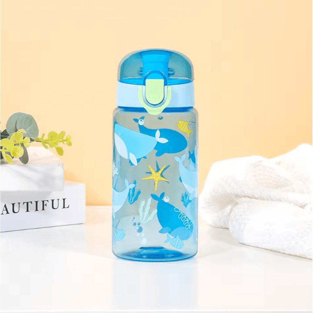 Dinosaur Water Bottle 550ML Portable Kids Travel Cup Leakproof Sports Drink Bottle 2
