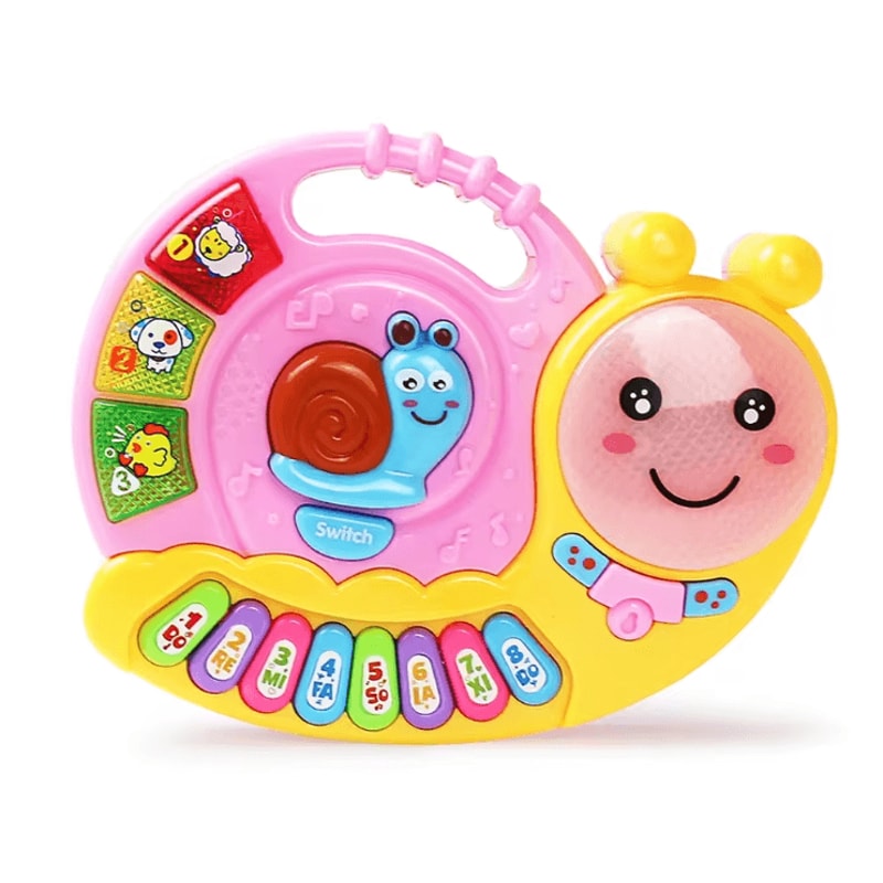 Baby Piano Toy With Animal Sounds Lights Interactive Kids Musical Keyboard Learning Toy 4
