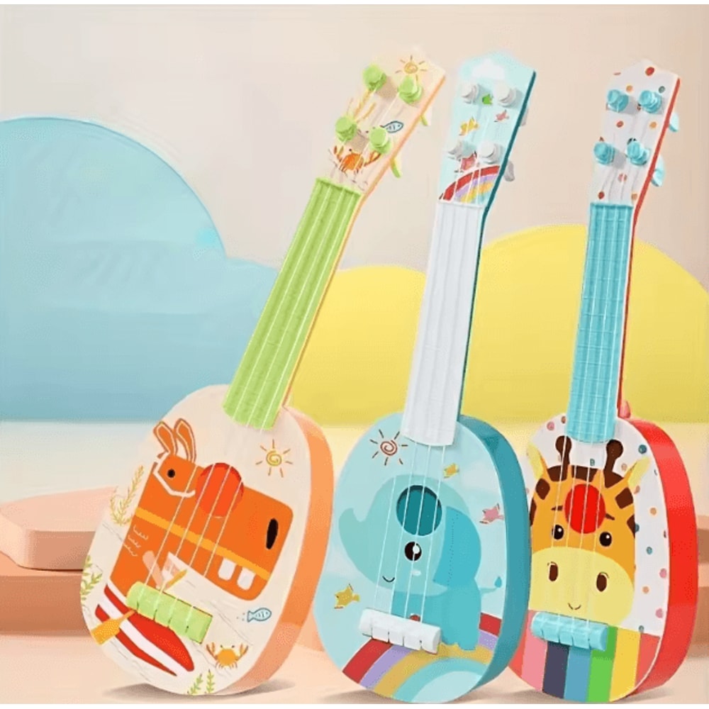 14Inch Kids Ukulele Guitar Toy Beginner Musical Instrument For Toddler Learning Play 0