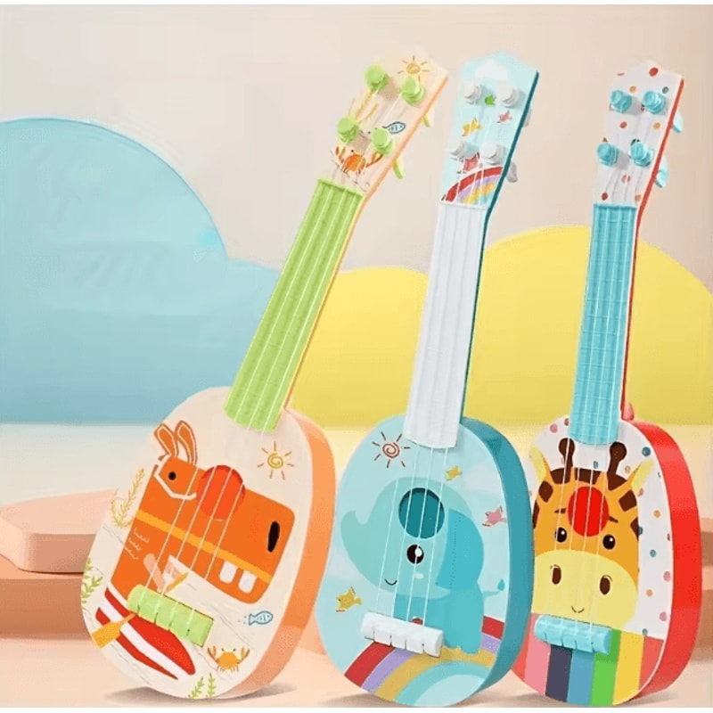 14Inch Kids Ukulele Guitar Toy Beginner Musical Instrument For Toddler Learning Play 0