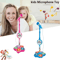 Kids Karaoke Microphone With Stand Interactive Singing Toy With Lights Music 1
