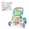 Baby Push Walker With Music Drawing Board Multifunction Learning Activity Walker For Toddlers 0