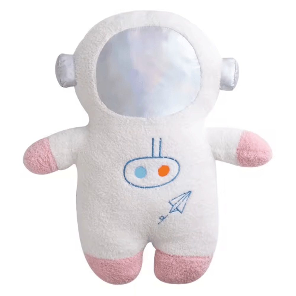 Plush Rocket Astronaut Pillow 58cm Soft Space Toy Kids Room Decor 4