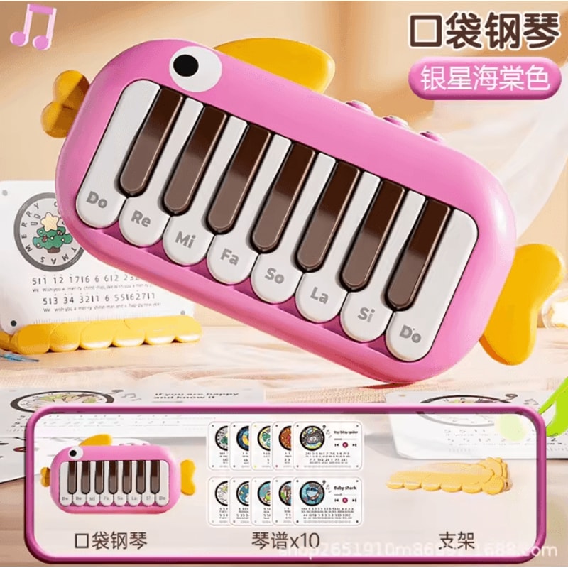 Mini Pocket Piano Keyboard Toy Portable Baby Musical Learning Instrument 3