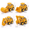 Press Go Construction Vehicle Toy Set Kids Excavator Bulldozer Engineering Cars 1