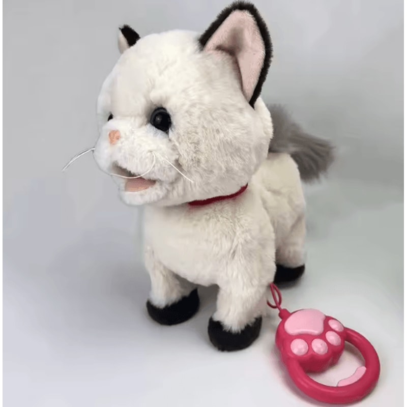 Interactive Robot Dog Plush Toy Talking Barking Singing Electronic Puppy 4