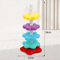 Montessori Spinning Rainbow Stacking Tower Baby Motor Skill Development Puzzle Toy 3