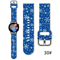 Christmas Silicone Watch Band 20mm Festive Replacement Strap For Samsung Galaxy And Smartwatches 9
