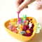 Cute Animal Food Picks Set Mini Cartoon Fruit Forks For Kids Lunch Bento 3