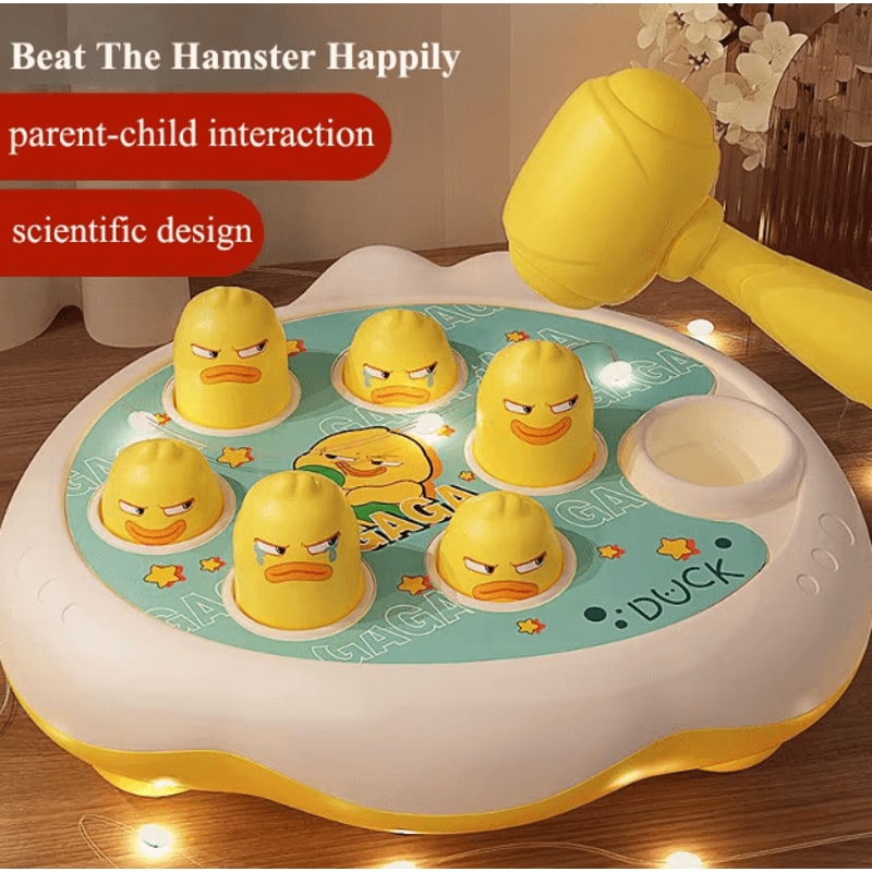 Montessori Hammer Toy Toddler Hammer Toy Baby Pounding Toy Animal Hammer Toy Fine Motor Skill Toy 0