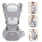 Ergonomic Hipseat Baby Carrier Backpack Front Facing Kangaroo Sling For Travel 0