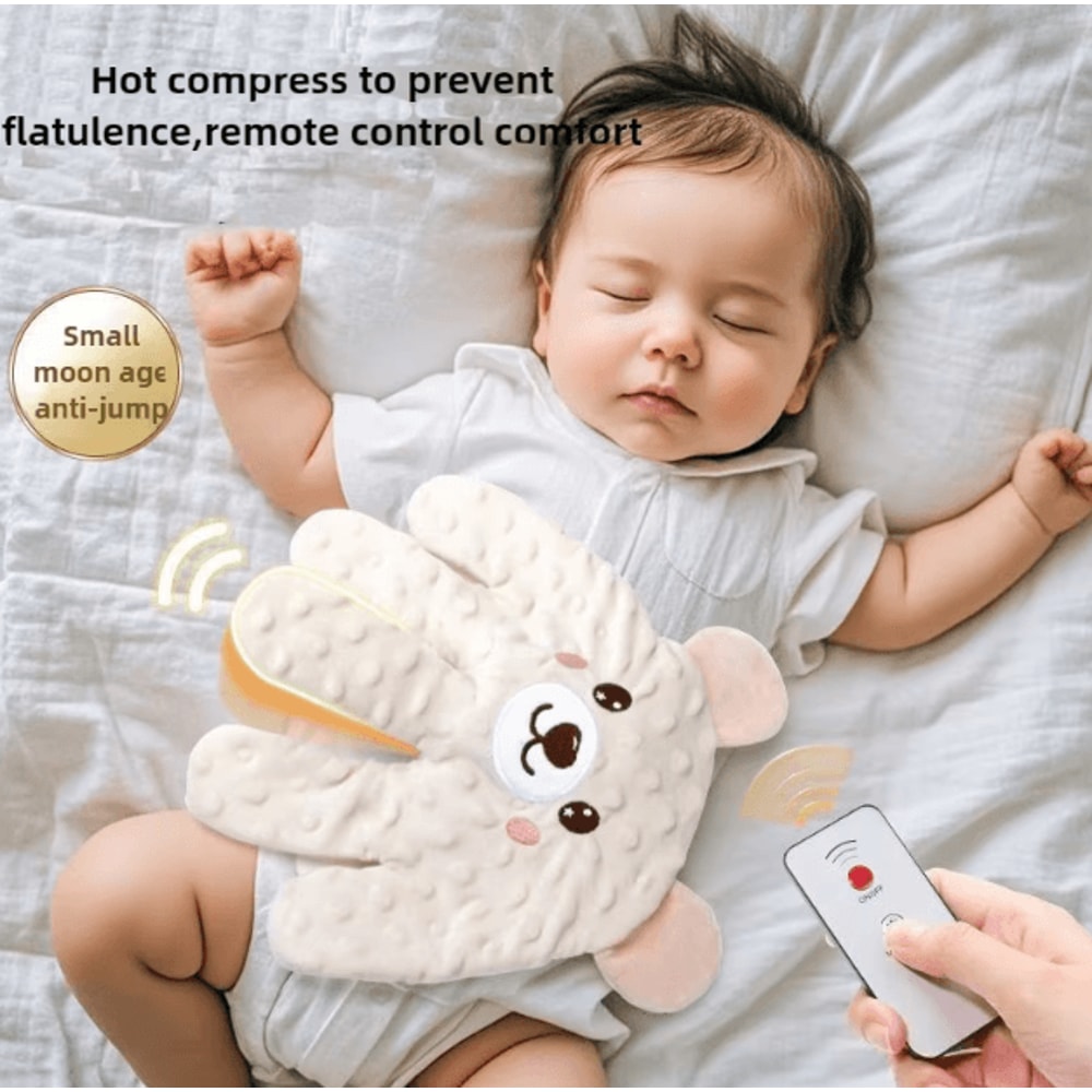 Newborn Soothing Palm Sleep Aid Pillow RemoteControl Baby Calming Patting Cushion 0