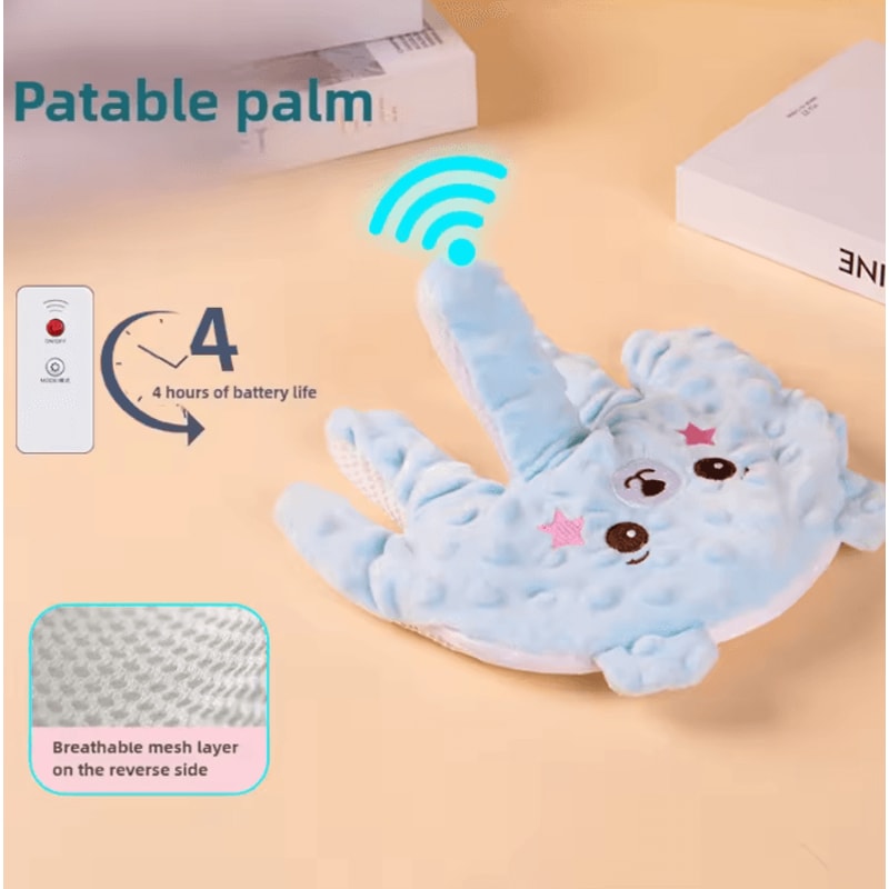 Newborn Soothing Palm Sleep Aid Pillow RemoteControl Baby Calming Patting Cushion 2
