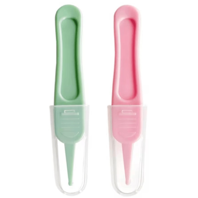 Baby Safety Nose Cleaner Tweezers Gentle Infant Nasal Cleaning Tool 4