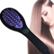 Ceramic Hair Straightener Brush Fast Heating 2in1 Hot Comb For Smooth FrizzFree Styling 0