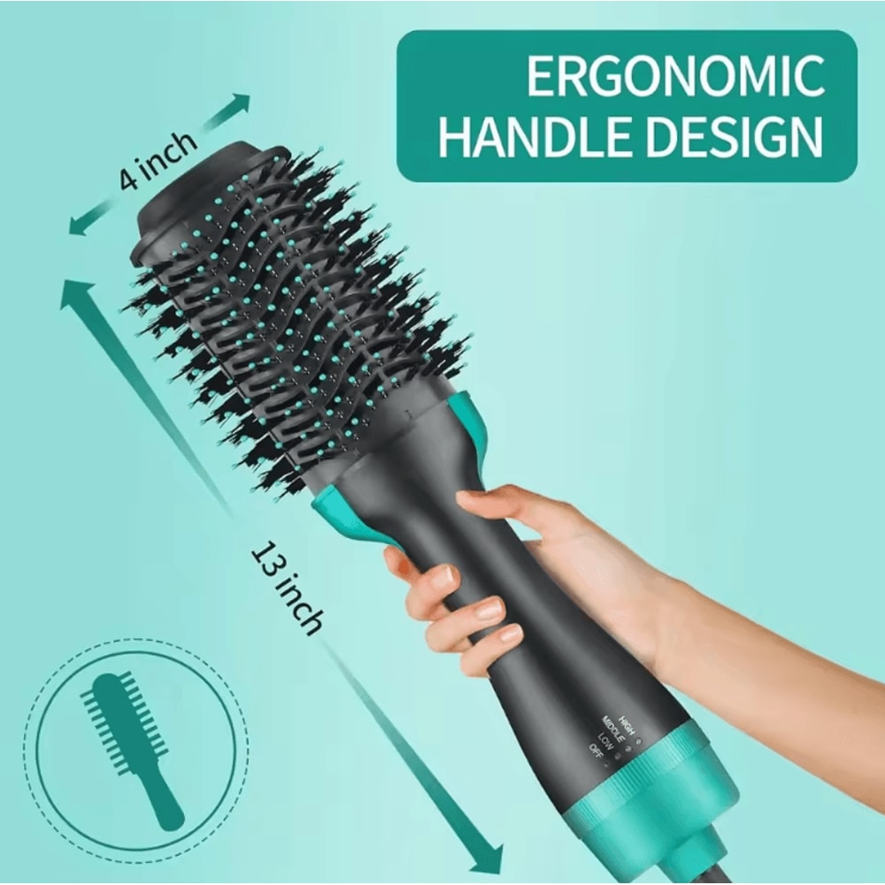 BLUTOOL 4in1 Negative Ion Hair Dryer Brush OneStep Volumizer Hot Air Styling Tool 2