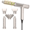 NoiseReducing 5in1 Ionic Hair Dryer Brush HighSpeed Hot Air Styling Straightening Tool 4