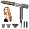 NoiseReducing 5in1 Ionic Hair Dryer Brush HighSpeed Hot Air Styling Straightening Tool 5